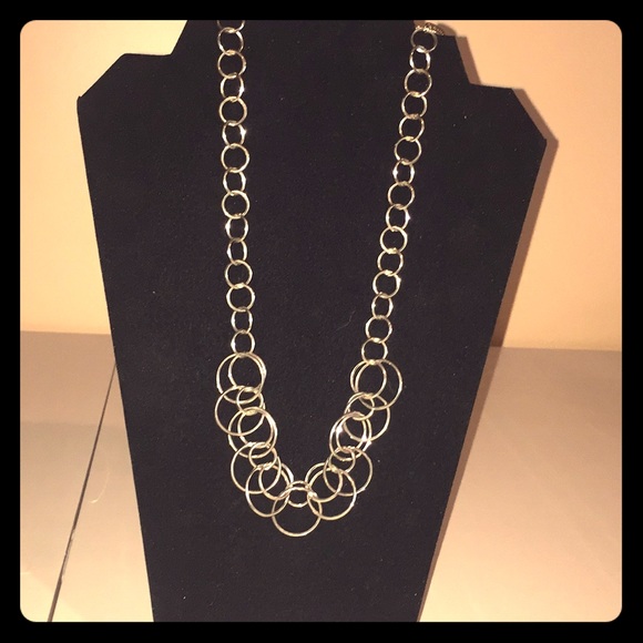 Lia Sophia Jewelry - 20”. Metal rings necklace . Lia Sophia Lia Sophia Jewelry - 20”. Metal rings necklace . Lia Sophia